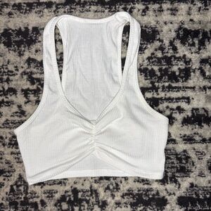 Bombshell cropped tank